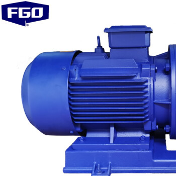 FGO 卧式管道泵  ISW离心泵 380V 100-100/100m3/h扬程12.5米5.5kw