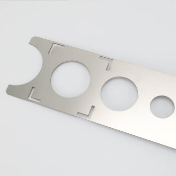 冰禹 BY-143 不锈钢瓷砖开孔定位器 多功能万向打孔开口便捷工具可调节器 多孔型 不锈钢