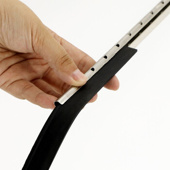 白云清洁（baiyun cleaning）AF06109 橡胶胶条 玻璃刮胶条配件 蓝色107CM