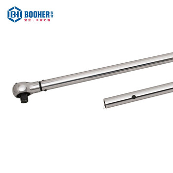 宝合(BOOHER)24x32mm可换头金属柄扭力扳手100-500N.m 0164013
