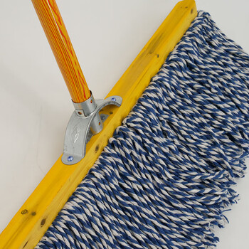 金固牢 KCly-36 木杆棉线拖把吸水排拖 大号老式平头排拖吸水拖把尘推 整套56cm