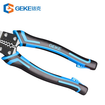 铬克 GEKE 70308 多功能剥线斜口钳8寸