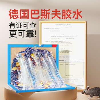 达豪 粘鼠板一强力粘板窝老鼠贴捕捉鼠神器端坚果图案老鼠胶6张