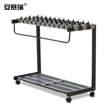 安赛瑞 带锁雨伞架(36头）需自己安装 雨伞放置架 医院学校雨伞存放架 超市商场雨伞收纳架 14053