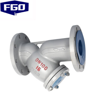 FGO Y型过滤器WCB铸钢重型材质 法兰连接 2.5mpa  YG41H-25C DN200