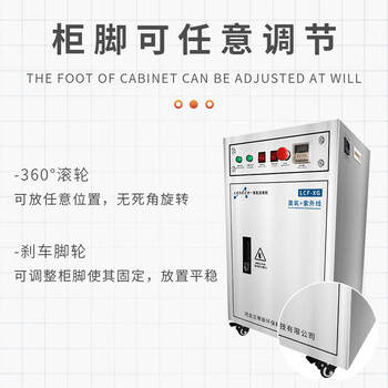 兰蒂斯LDSECO不锈钢物品紫外线臭氧消毒柜大容量消灭病菌人民币臭氧发生器LCF-XG-3DZ