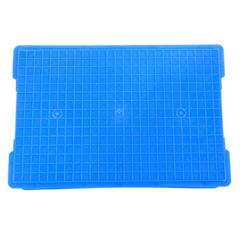 海客艺佳 加厚塑料周转箱零件盒元件盒物料盒 蓝白可选8#245*170*75