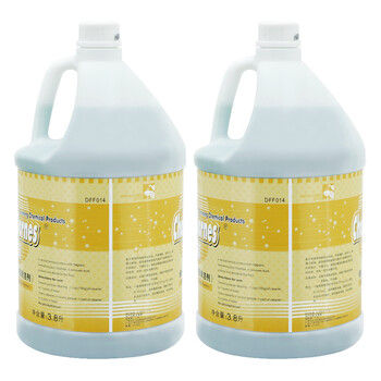 超宝（CHAOBAO）DFF014 绿水中性清洁剂 商用地板地面清洗剂 3.8L*1瓶