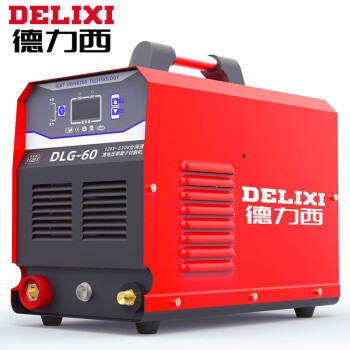 德力西等离子切割机LGK-60小型工业级双电压380v220v切割电焊两用【外置气泵LGK60双电压】全套+空压机