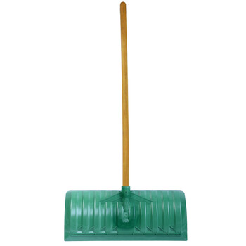 卫洋 WYS-149大号除雪铲推雪铲环卫物业推雪板除雪锹铲雪锹颜色随机绿色塑料款整套