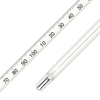 匡建仪表（CONJANT）中兴高精密温度计 工业玻璃棒液体测温仪 手工雕刻款 0-300℃（水银款分度值1） 