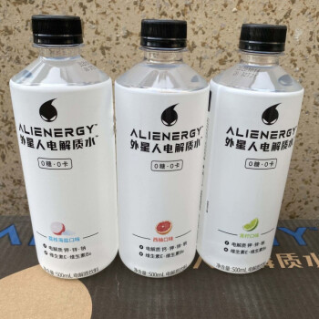 元汽森林外星人电解质水500ml15瓶整箱荔枝西柚青柠饮料运动聚会外星