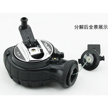 田岛（TAJIMA）PL-V3 快速绕线三倍墨线便携式小型划线粉斗 木工打线 快卷粉斗 墨斗木工工具 1008-1733