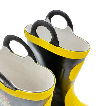 02款消防靴 消防员灭火救援防护靴 防火靴 耐燃防滑防砸防水雨靴 消防员装备靴子42码