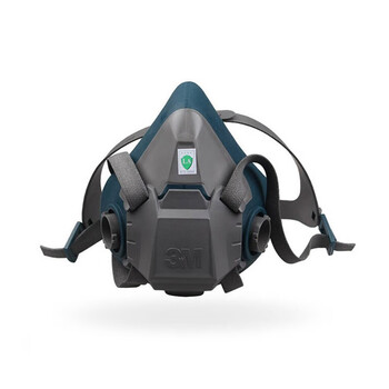 3M 6200*1+2097*4防毒面具呼吸防护套装6200半面具+4片2097CN滤棉1套装DKH