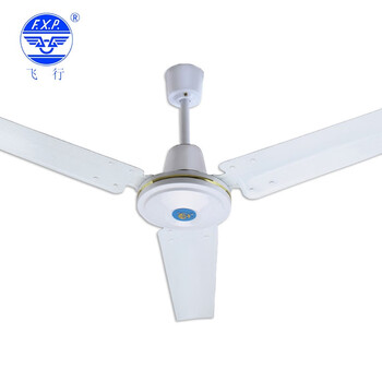 飞行 吊扇 吊顶电风扇工业用大风量楼顶扇48" CF1048 白色三叶 4K00039