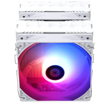 Thermalright(利民)Peerless Assassin 120 SE WHITE ARGB 绝双刺客 风冷散热器6热管双塔 PA120 SE WHITE ARGB