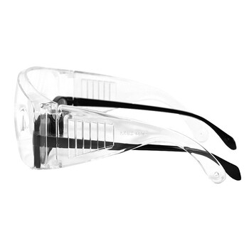安小侠 护目镜隔离劳保防护眼镜工业骑行高铁机场防尘抗冲击防刮擦双面防雾 百叶窗款