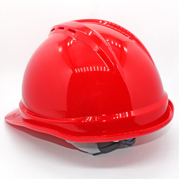 重安（CHONG AN）78型安全帽 ABS塑料V型透气孔头盔安全帽 红色