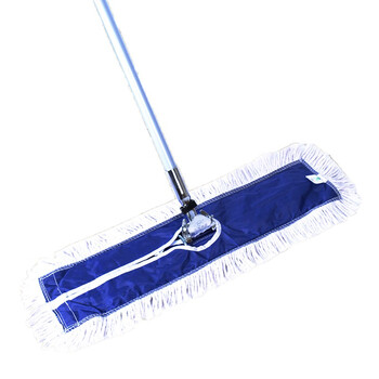 白云清洁（baiyun cleaning）尘推40CM 酒店物业商用平板拖把棉纱线清洁排拖地拖 1个装