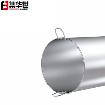 集华世 商用酒店不锈钢立式垃圾桶烟灰桶【25*61cm不锈钢半投】JHS-0026