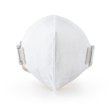 朝美口罩 KN95防护口罩2001型头戴式 工业防粉尘颗粒物雾霾PM2.5 独立包装 白色600只/箱