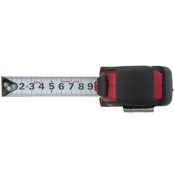 田岛（TAJIMA）GLP25-75BL 钢卷尺7.5米防摔橡胶套盒尺25mm尺带 1001-1908