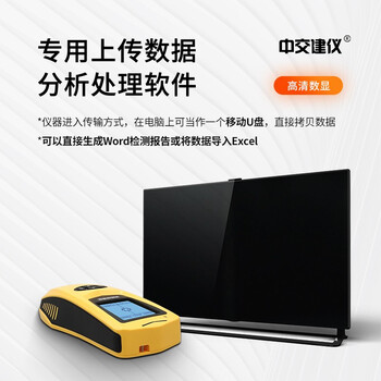中交建仪R63钢筋检测仪混凝土保护层厚度检测仪一体式钢筋位置测定仪数显钢筋定位仪 BJZJ-R63钢筋检测仪