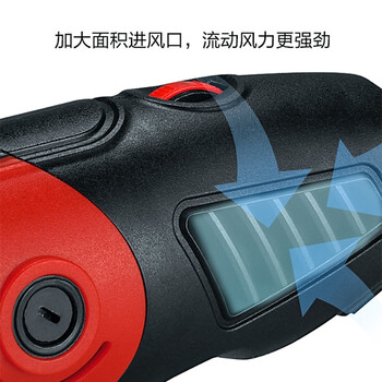 泉有（quanyou）电动工具模具450W电磨 QY-1106电磨6mm 电磨头玉石雕刻石头木雕电动抛光工具多功能直磨机