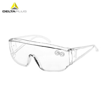 代尔塔（Deltaplus）101114护目镜 访客防护眼镜防刮擦防风眼镜 五副装 