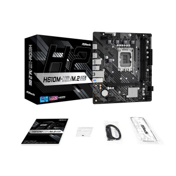 华擎（ASRock）H610M-H2/M.2 D5 主板 CPU 12600KF/12400F/13600KF（IntelH610/LGA1700）