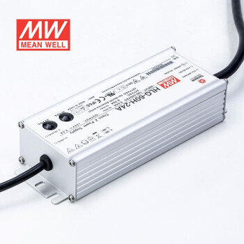 明纬 MEANWELL HLG-60H-24A恒压恒流型防水 开关电源 2.5A 24V