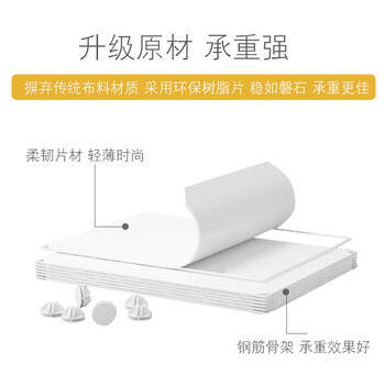 斯铂格 BGF-64 透明PVC挡板 餐桌隔离板食堂隔板防飞沫 120*61*31（四人坐）