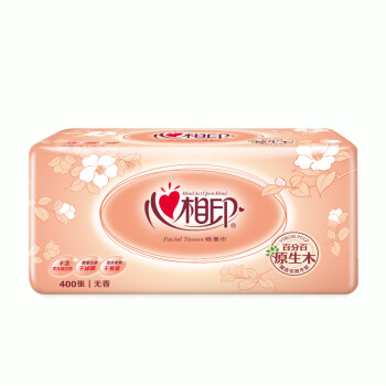 心相印 软包抽纸 2层200抽3包/提原生木浆商用软抽加大号抽纸餐巾纸擦手纸面巾纸卫生纸 DT200 1提装