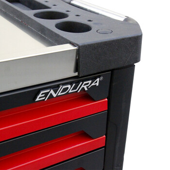 力易得（ENDURA）E8179 7抽工具车780x470x980mm汽修手推车多功能移动铁皮工具柜子车间用抽屉式五金维修箱