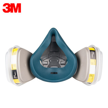 3M 6200升级版6502+6002防毒面具7件套 硅胶喷漆防尘酸性气体防毒套装组合 定做 1套