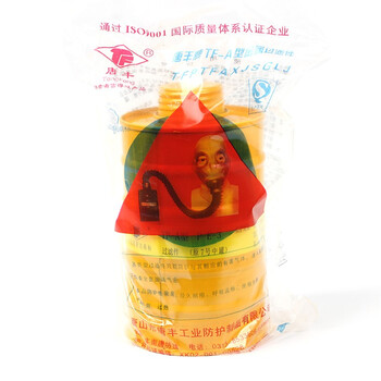 唐丰综合防毒滤毒罐TF-A型P-E-3*1个 黄色