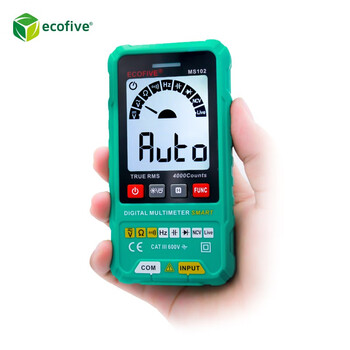 ecofive（莱靡） MS102 卡片万用表 智能多用表 免换挡防烧真有效值