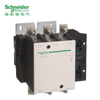 施耐德 TeSys LC1D系列三极交流接触器 245A 线圈电压220V 50/60Hz 货号LC1D245M7C