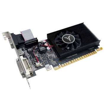 盈通（yeston) GT710-2G D3 战神 2G/DDR3/64bit 办公游戏显卡