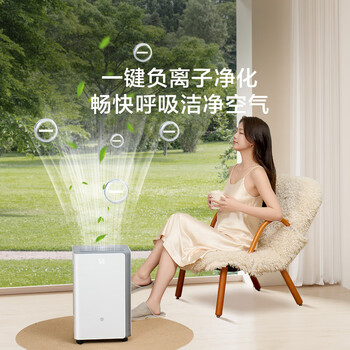 京东京造除湿机/抽湿机家用除湿器 20L/天除湿量 负离子净化除菌 卧室轻音除潮 智能干衣机 家电