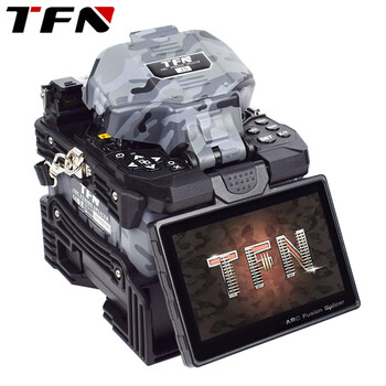 TFN J5 光纤熔接机 六马达主干工程 高稳定性 耐用 低衰耗熔纤机 迷彩外壳