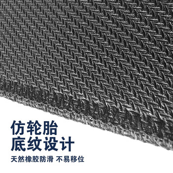飞遁 鼠标垫电竞游戏办公 纯色专用小号电脑桌垫 顺滑编织包边加厚防滑底 300*250*3mm 加油呀