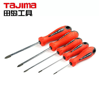 田岛（TAJIMA）EL2.5-75(+)  软胶小型柄十字螺丝 刀螺丝批改锥起子十字工具EL系列 #0*75  1301-0917