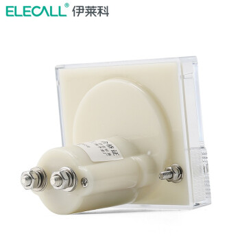 伊莱科(ELECALL)指针式直流电流表 安培表 85C1机械表头 白色 直流100A/75mV