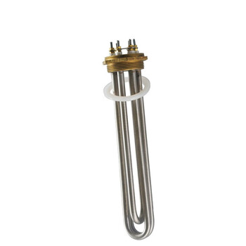 欣语 TJ-NT024 六角2寸58mm铜头头工程水箱大功率加热棒/加热管/DN50电热管 全钢380V/9KW