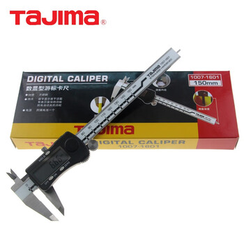 田岛（TAJIMA）1007-1603 高精度电子数显卡尺不锈钢游标卡尺测量工具0-300mm 游标卡尺150/200/300mm毫米