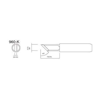 快克（QUICK） 960-K 960系列恒温烙铁头