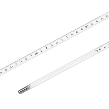 匡建仪表(CONJANT)石油玻璃温度计 GB-76 1支 25-105℃精密棒式测温仪 工业化工实验室用 可过检 GB-76