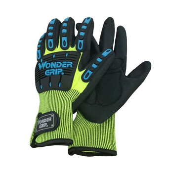 多给力(Wonder Grip)WG-501AV防撞防砸手套掌浸丁腈防油耐磨透气手套XL码1双